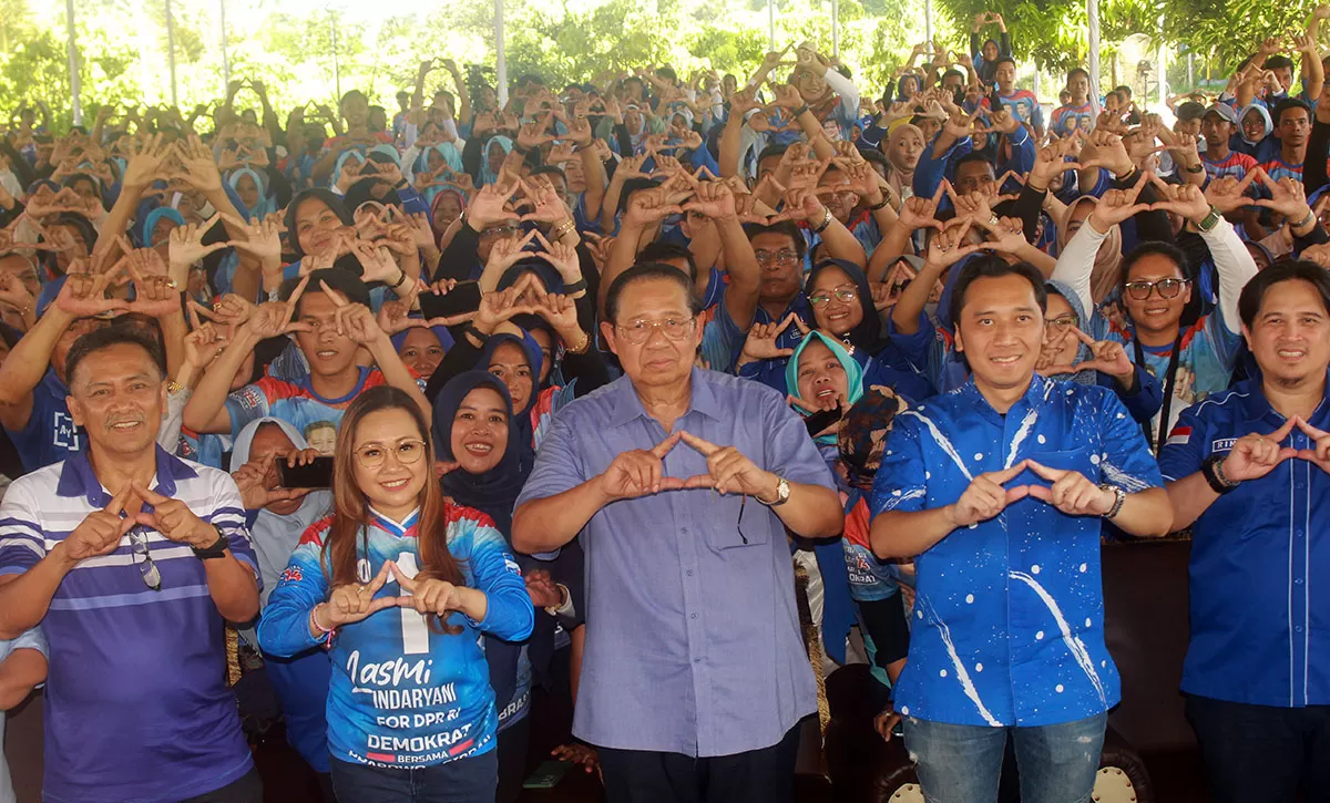 Safari ke Kebumen, SBY Berikan Pesan Penting : Kader Partai Demokrat Tak Perlu Janji Muluk Tapi Lakukan Langkah Ini