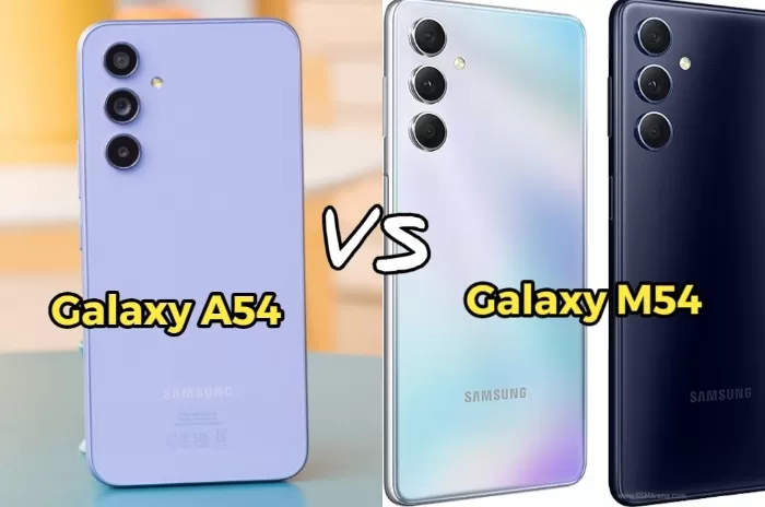 Perbandingan Spesifikasi Terbaru Samsung Galaxy M54 dan Samsung Galaxy A54, Hmm Unggul Mana Sih? Simak Jawabannya!
