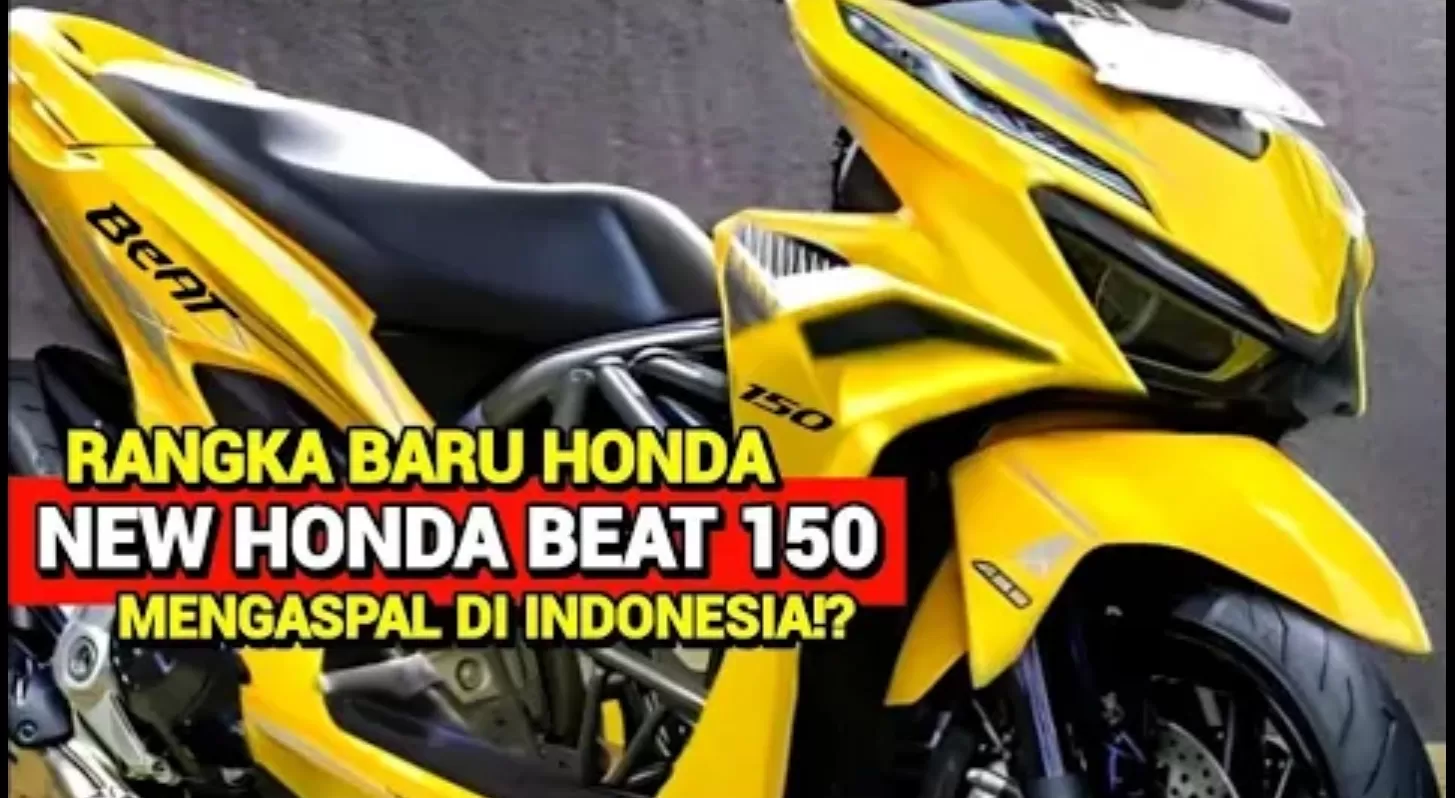 ANTI KEROPOS DAN PATAH, New Honda Beat 150 Mengaspal di Indonesia - Segini Banderol Harganya!
