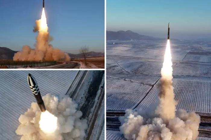 Peluncuran Ketiga Rudal Balistik Hwasong 18 Bikin Korea Utara dan Rusia Makin Mesra, Pertanda Kiamat Bagi Amerika Serikat