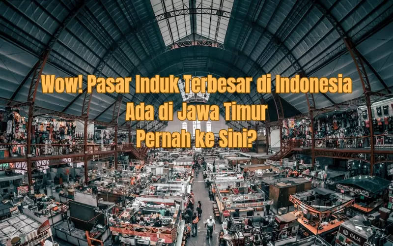 Luas Lahannya 3,4 Ha dengan 3 Lantai! Jawa Timur Punya Pasar Induk Terbesar se-Indonesia, Bisa Tebak Lokasinya?