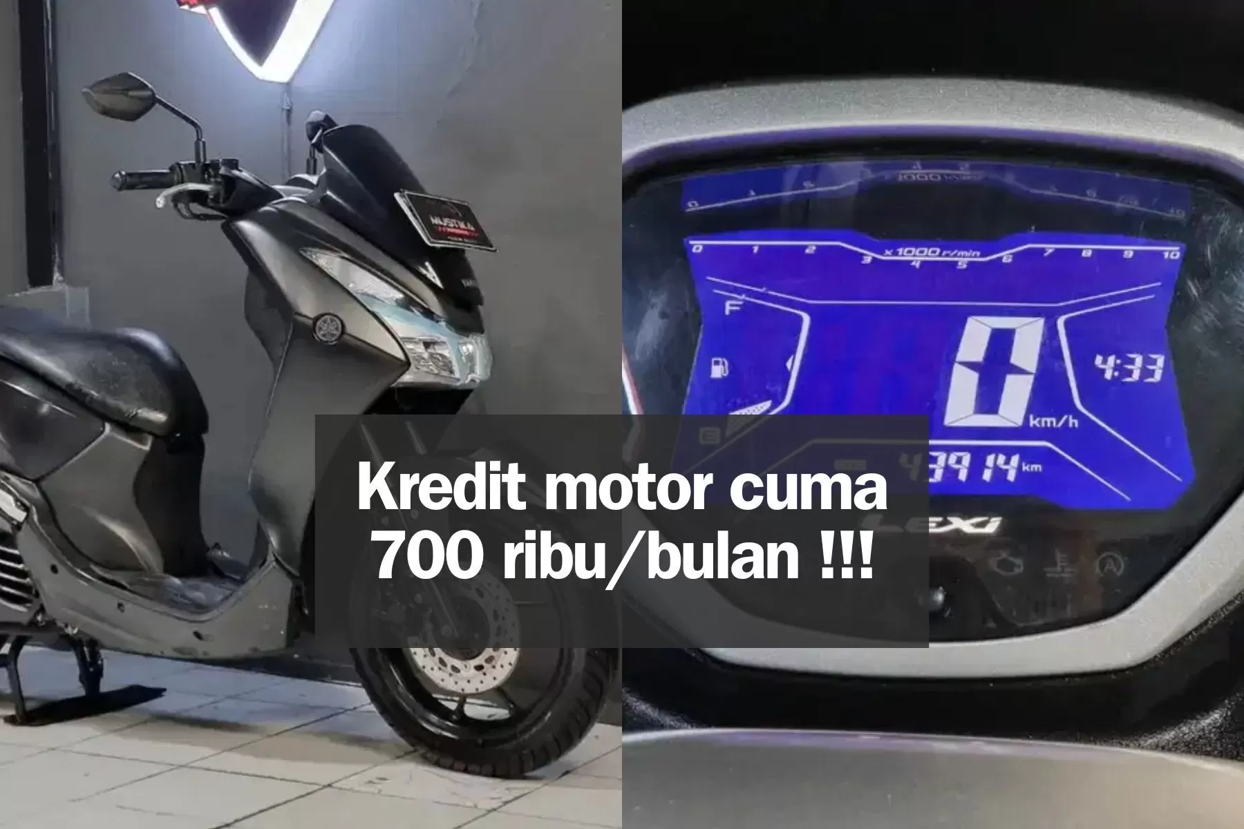 Angsuran 700 Ribuan Per Bulan! Skema Kredit Motor Yamaha Lexi Tahun 2019 Bekas di Malang: DP Hanya 1,2 Juta
