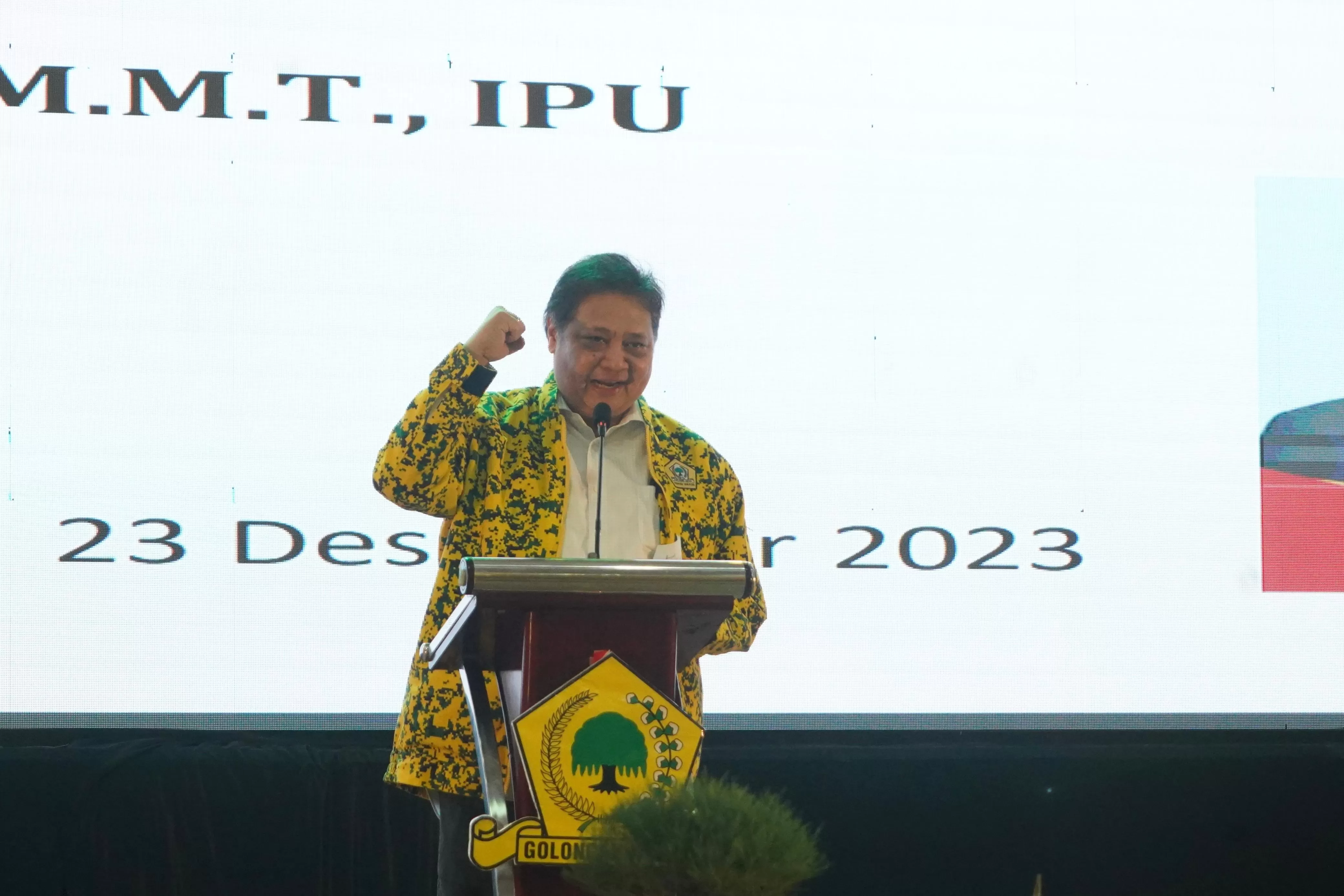 Airlangga: Jawa Timur Kunci Kemenangan Prabowo Gibran Satu Putaran di Pilpres 2024
