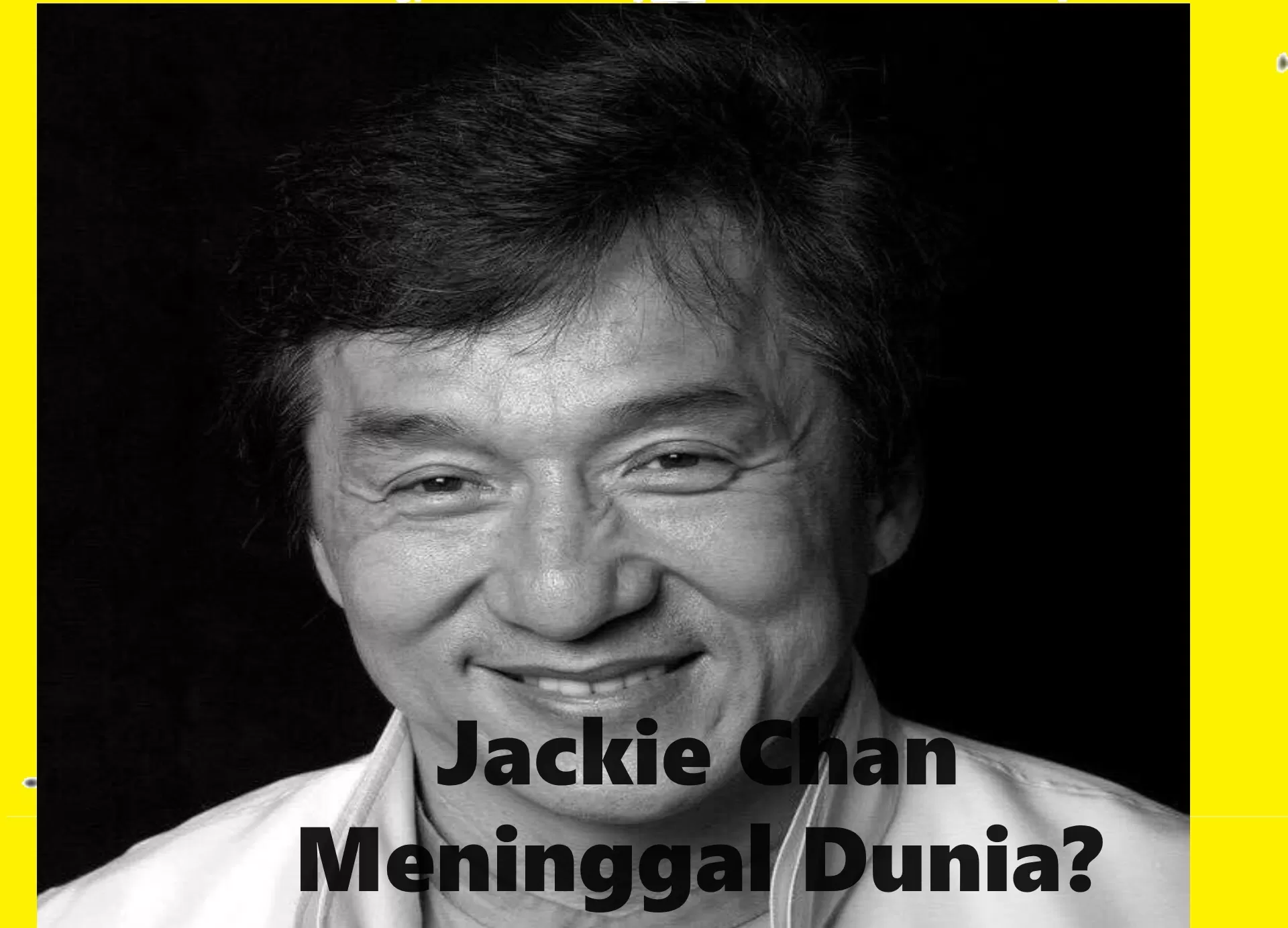 Benarkah Jackie Chan Meninggal Dunia? Unggahan IG Sang Aktor Banjir Komentar Netizen