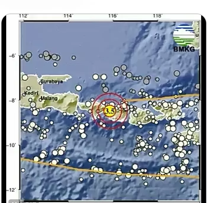 Gempa Bumi Terjadi di Lombok Utara, Selasa 26 Desember 2023, pagi ini
