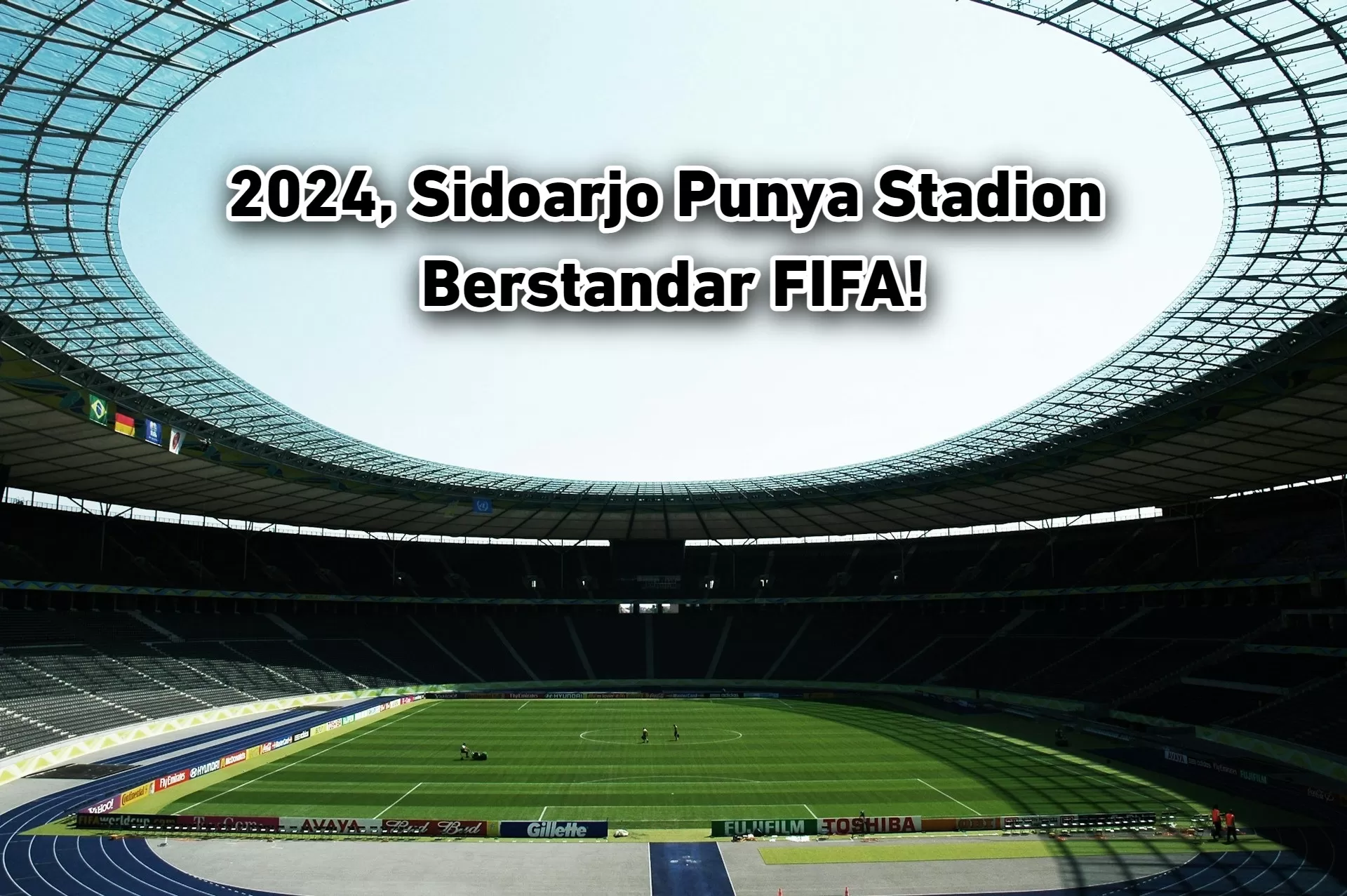 Rampung 2024! Stadion Kebanggaan Warga Sidoarjo Ini Segera Disulap Jadi Stadion Berstandar FIFA Senilai Rp110 M