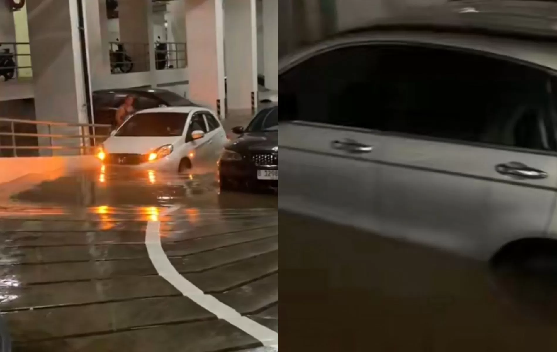 Viral Puluhan Mobil di Parkiran Apartemen Tangerang Terendam Banjir, Diduga Akibat Luapan Sungai Jebol, Ini yang Dilakukan BPBD...