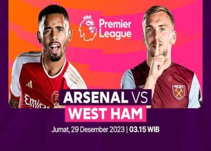 Liga Inggris Pekan 19: Arsenal vs West Ham - Jadwal, Live Streaming, Head to Head dan Prediksi Starting XI