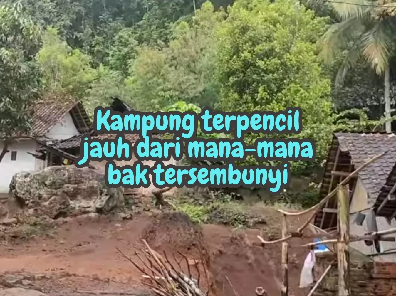 Kampung Terpencil di Kabupaten Pacitan Ini Terisolir Hanya Ada Jalan Setapak di Hutan Pegunungan: Dihuni 30 KK, Pekerjaannya...