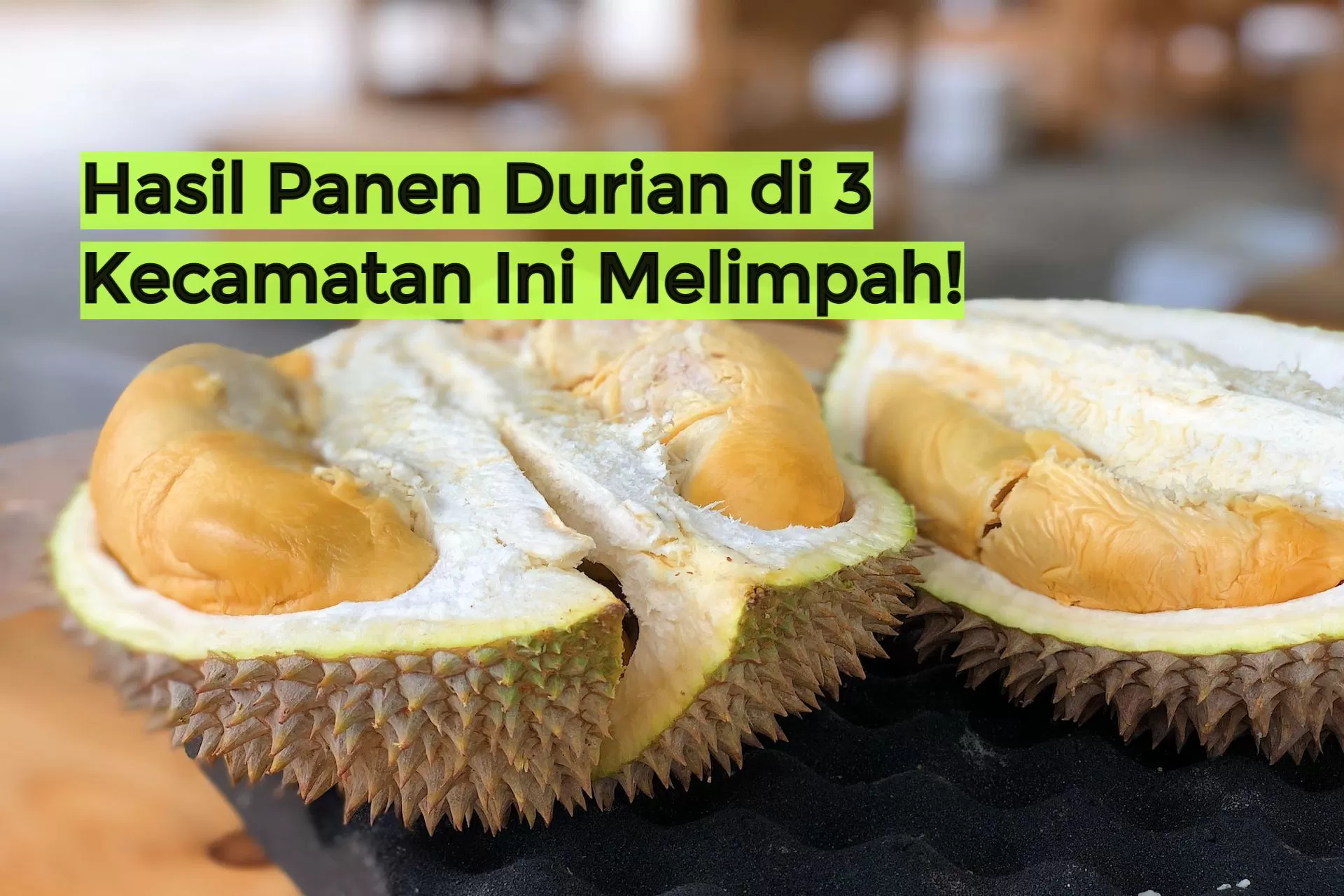 3 Kecamatan Penghasil Durian Terbesar di Kabupaten Mojokerto, Warga Mengira yang Juara 1 Trawas, Padahal...