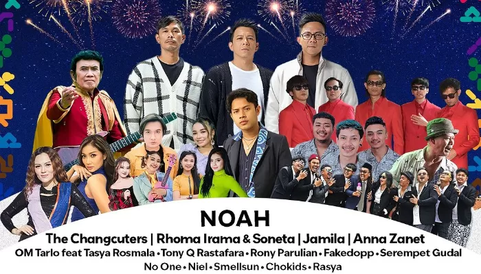 Sahabat NOAH Merapat! Saksikan Konser Terakhir Boriel CS di Wonder Fest Ancol, Cek Jadwal, Line Up, dan Informasi Tiket