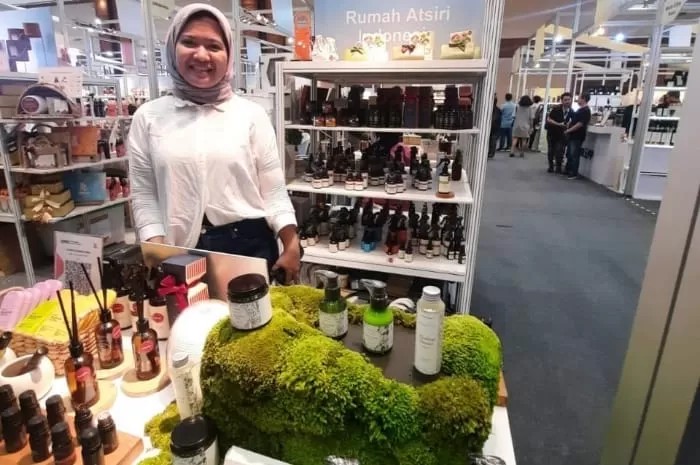 UMKM EXPO(RT) BRILIANPRENEUR 2023 Jadi Ajang Atsiri Kenalkan Aromatic Wellness Asli Indonesia