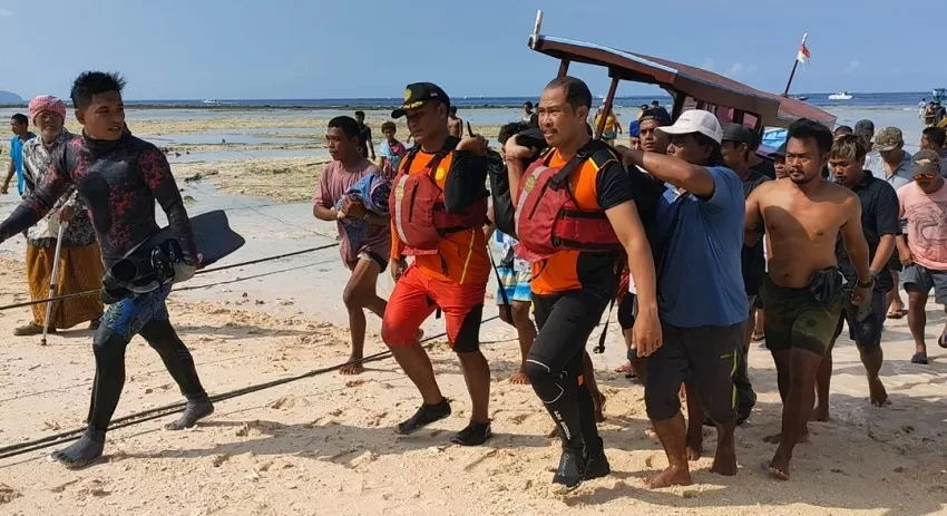 Tabrakan Perahu Pengakut Wisatawan Tiga Gili Lombok, Juru Mudi Perahu Ditemukan Meninggal