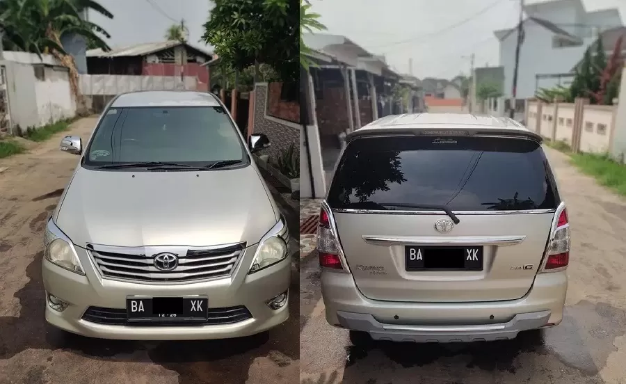Mobil Toyota Kijang Innova 2.0 G Turun Harga Sampai Ratusan Juta, Sangat Mulus, Body Masih Orisinil, Posisi di Palembang
