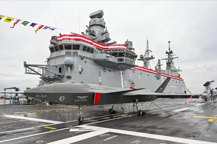 Kehadiran Kapal Induk TCG Anadolu Bakal Lengkapi Jet Tempur KAAN untuk Perkuat Produksi Dalam Negeri Turki di Bidang Industri Pertahanan