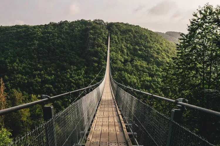Hanya 4 Bulan! Jawa Barat Bangun Jembatan Gantung Sepanjang 243 Meter di Atas Jurang Setinggi 121 Meter: Terpanjang di Asia Tenggara?