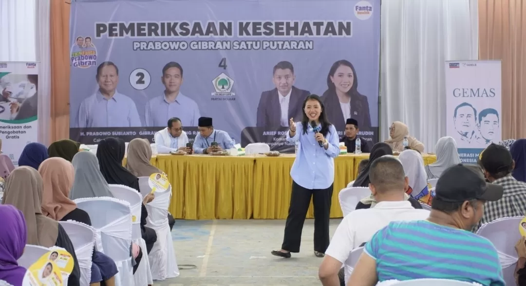 Pilpres 2024: Komitmen Prabowo-Gibran Sehatkan Rakyat, Kolaborasi Putkom Bersama TKN Fanta Gelar Pemeriksaan Kesehatan Gratis Kabupaten Bekasi