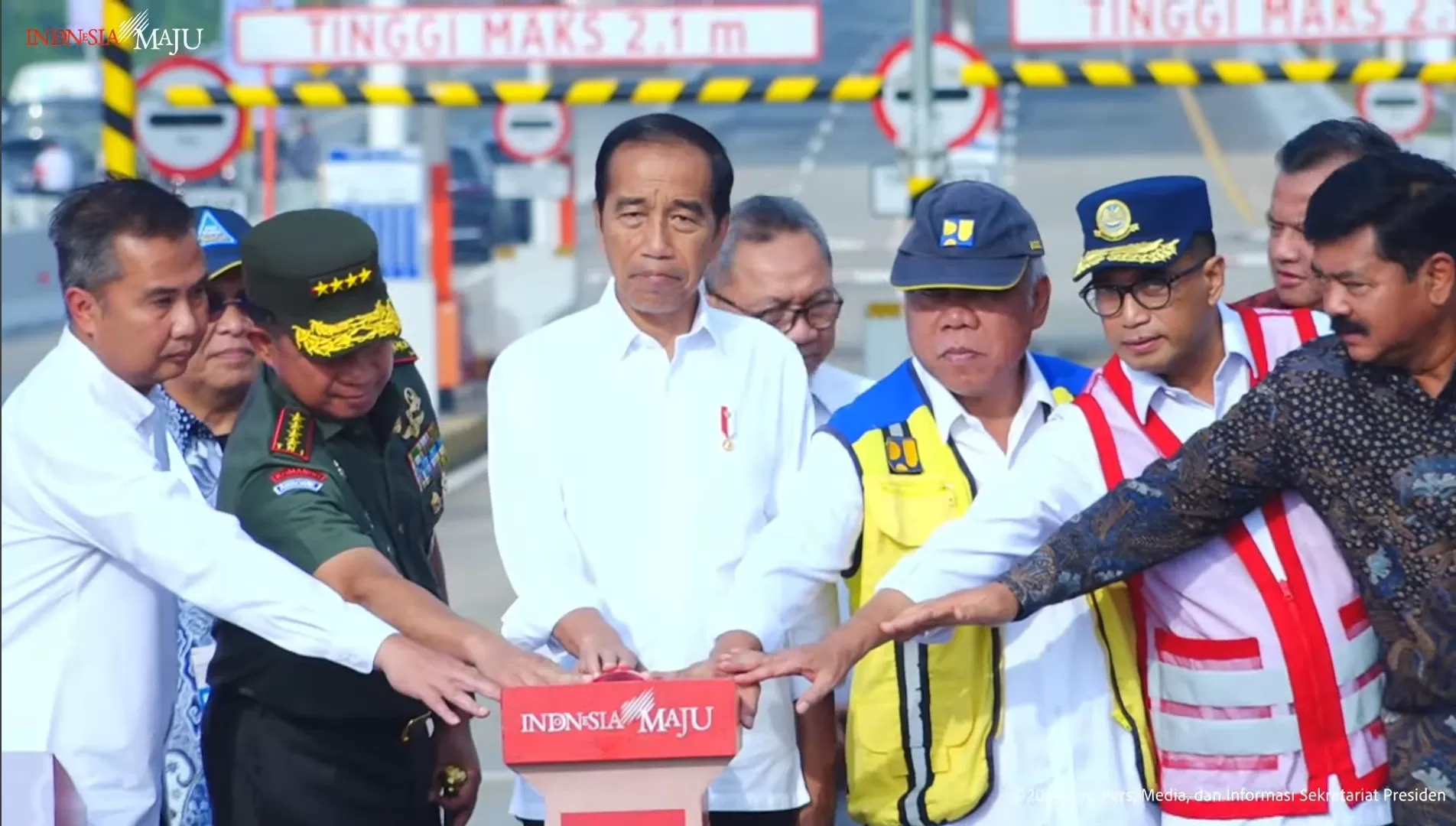 Resmi! Jalan Tol Pamulang-Cinere-Raya Bogor Sukses Diresmikan Presiden Jokowi Pagi Ini