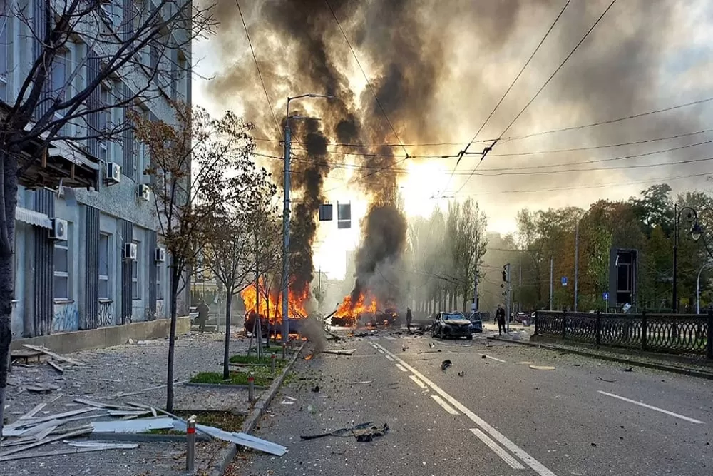 Serangan Rudal S-300 Rusia Hantam Kota Pokrovsk Ukraina, 11 Orang Meninggal Termasuk Anak-Anak