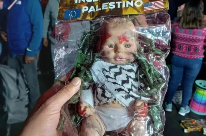 Tak Habis Pikir, Israel Buat Mainan Bayi Palestina yang Penuh Noda dan Darah