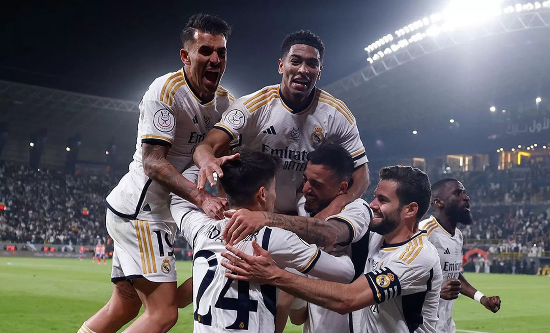 Real Madrid Menang Dramatis, Raih Tiket Final Supercopa Usai Singkirkan Atletico Madrid 5-3