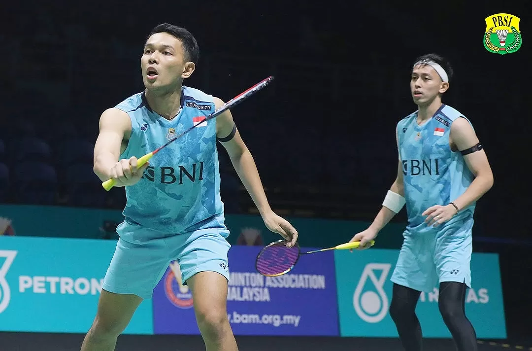 Petronas Malaysia Open 2024: Fajar Alfian/Muhammad Rian Ardianto Atasi Pasangan Bersaudara Taiwan yang Sudah Dua Kali Mengalahkannya