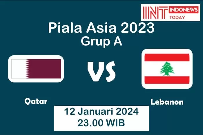 Link Live Streaming Pertandingan Perdana Grup A Piala Asia 2023, yang Mempertemukan Qatar vs Lebanon