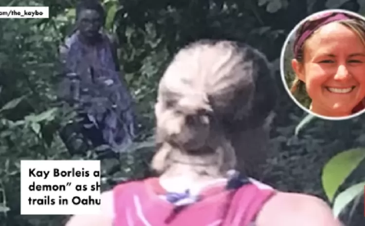 Horor! Momen Pelari Wanita Papasan dengan Sosok Diduga Hantu saat di Hutan, Terekam Kamera dan Viral di Media Sosial