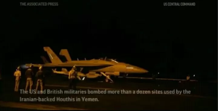 Serangan AS dan Inggris di Yaman Tewaskan 5 Pasukan Pemberontak Houthi, Ketegangan di Timur Tengah Meningkat