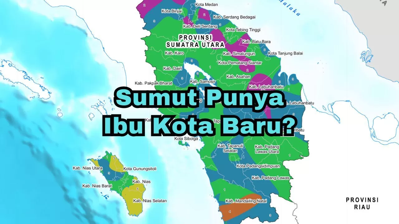 Sumut Punya Ibu Kota Baru? Daerah Seluas 469,36 Km2 di Sumatera Utara Ini Hasil Pemekaran dari Kabupaten...