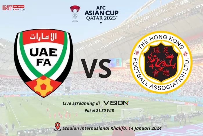 Live Streaming dan Jadwal Pertandingan Hari Ini, Uni Emirat Arab vs Hong Kong di Piala Asia 2024