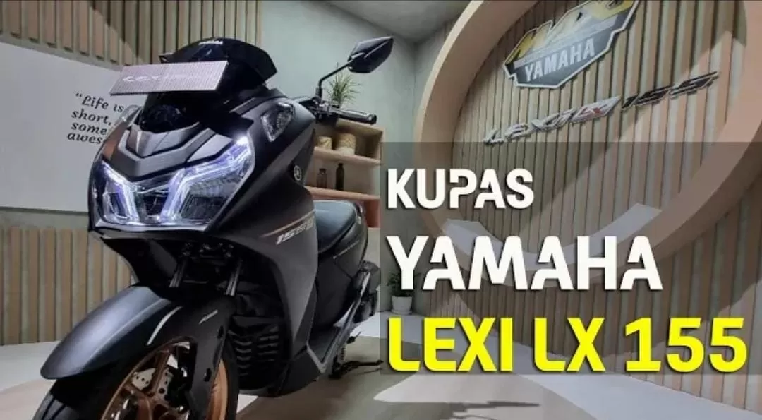 4 Juta Lebih Murah dari PCX, Yamaha Lexi 155 Dek Rata Black Mamba Lebih Premium, Inilah Fitur yang Paling Menonjol