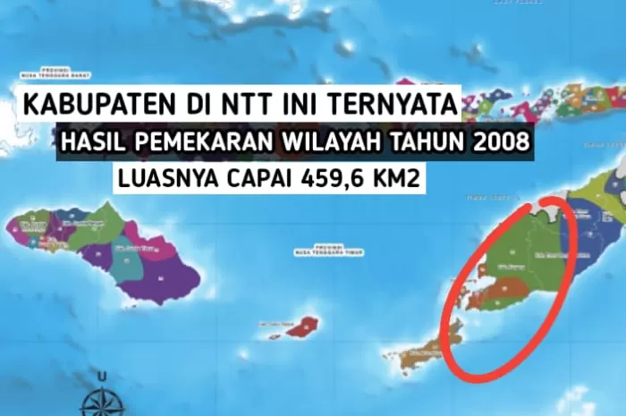 NTT Punya Kabupaten Seluas 459,6 km2: Ternyata Hasil Pemekaran Wilayah yang Disahkan Tahun 2008, Nama Kabupatennya Berinisial SR