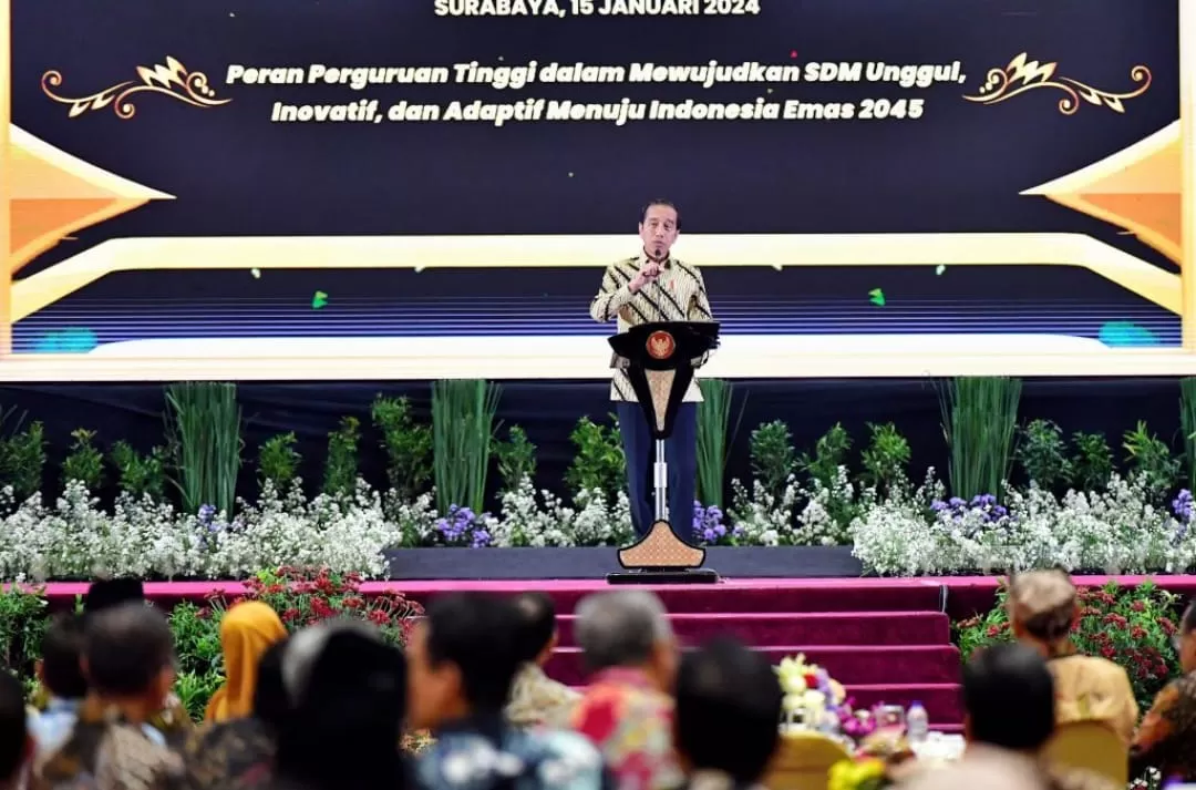 Presiden Jokowi Tekankan Peran Strategis Perguruan Tinggi Mencetak SDM Unggul Indonesia
