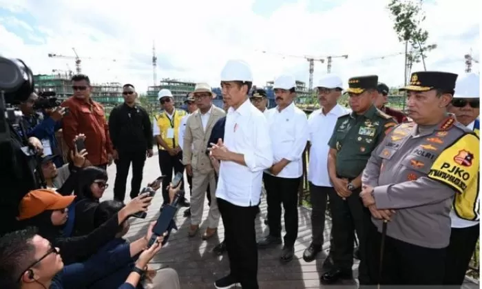 Presiden Jokowi Optimistis Upacara HUT Ke-79 RI Digelar di IKN