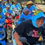 Relawan Prabowo Salurkan Bantuan 50 Ton Pupuk Murah di Dua Kecamatan Kabupaten Madiun
