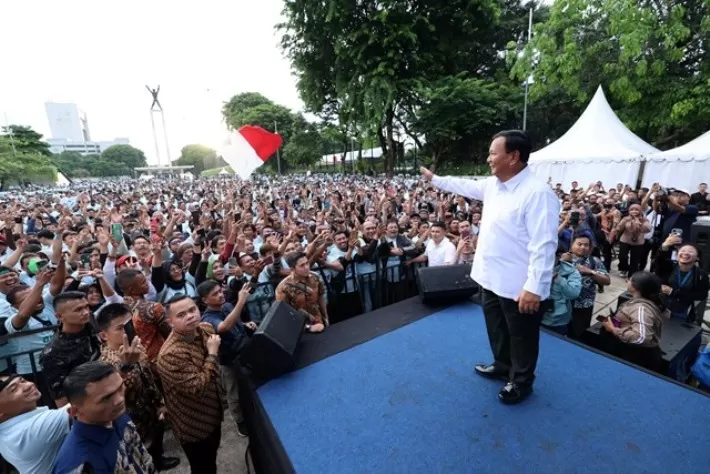 Para Ojol Beri Prabowo Nilai 100, Mantapkan Dukungan ‘All in Prabowo’