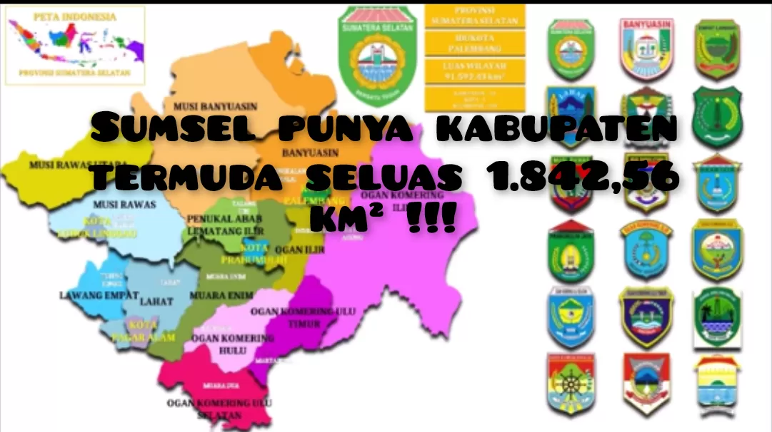 Punya Nama Terpanjang! Kabupaten Seluas 1.842,56 Km² di Sumatera Selatan Ini Terbentuk dari Hasil Pemekaran Wilayah Kabupaten...