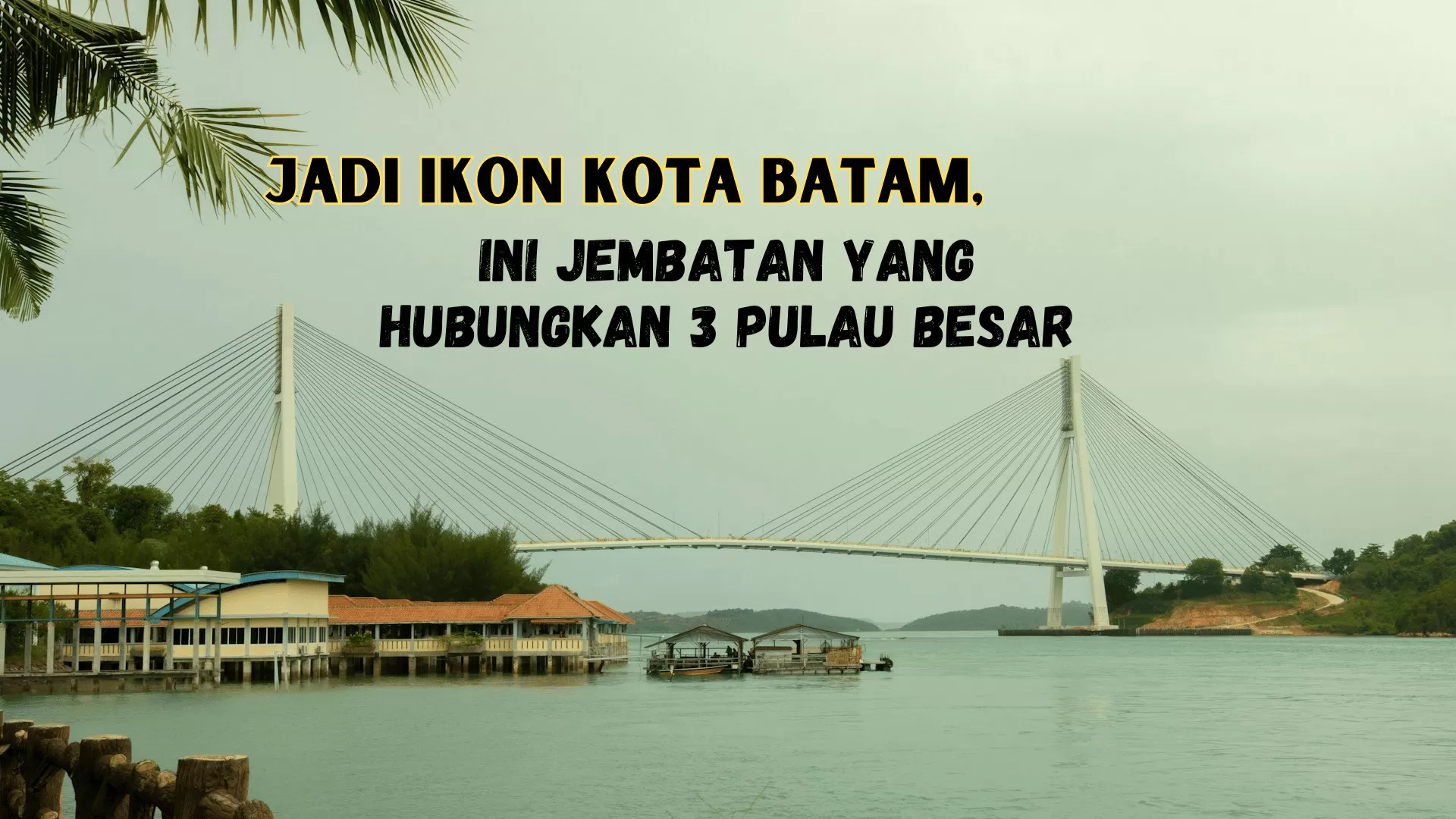 Hubungkan 3 Pulau di Batam, Jembatan Ini Habiskan Biaya Rp400 M dalam Pembangunannya, Warga Kepri Sudah Tahu?