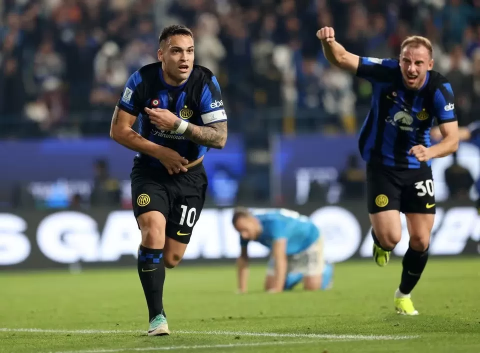Gol Martinez Di Menit-menit Terakhir Menghasilkan Gelar Piala Super Italia Inter Dengan Kemenangan Atas Napoli