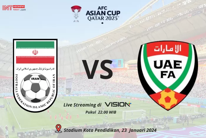 Link Live Streaming, Prediksi Skor Iran vs Uni Emirat Arab, Head to Head, dan di Piala Asia 2023