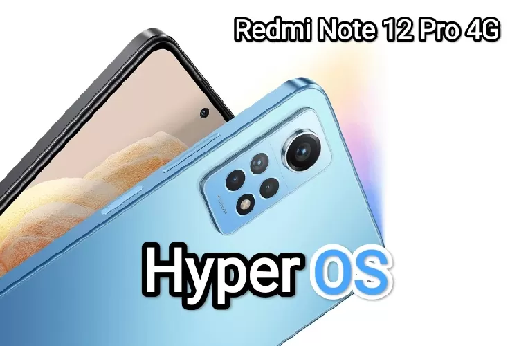 HyperOS Redmi diNote 12 Pro 4G! Pembaruan Performa dan Pengalaman Smartphone Terbaik!