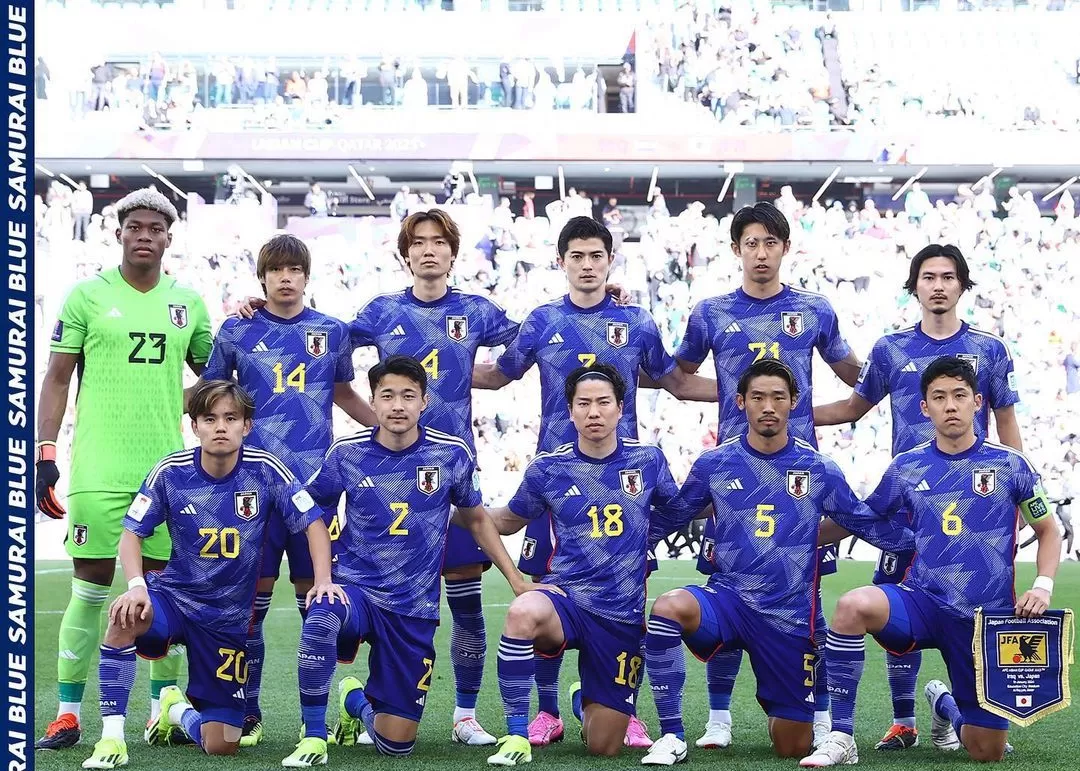 Mengapa Timnas Jepang Memakai Jersey Berwarna Biru? Padahal Benderanya Tak Ada Biru-biru nya, Ini Penjelasannya