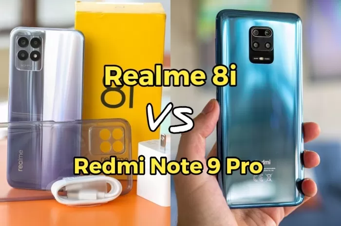 Perbandingan Spesifikasi dan Harga Realme 8i vs Xiaomi Redmi Note 9 Pro