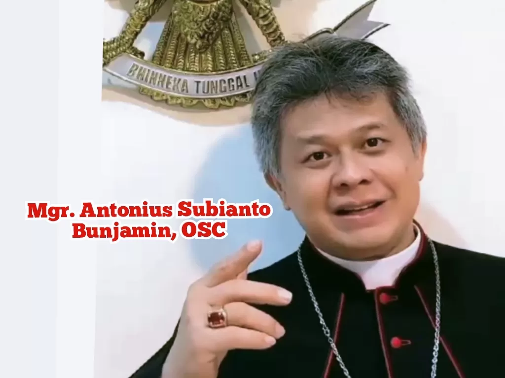 Pesan Mgr. Antonius Subianto Bunjamin Menuju Pemilu 14 Februari 2024