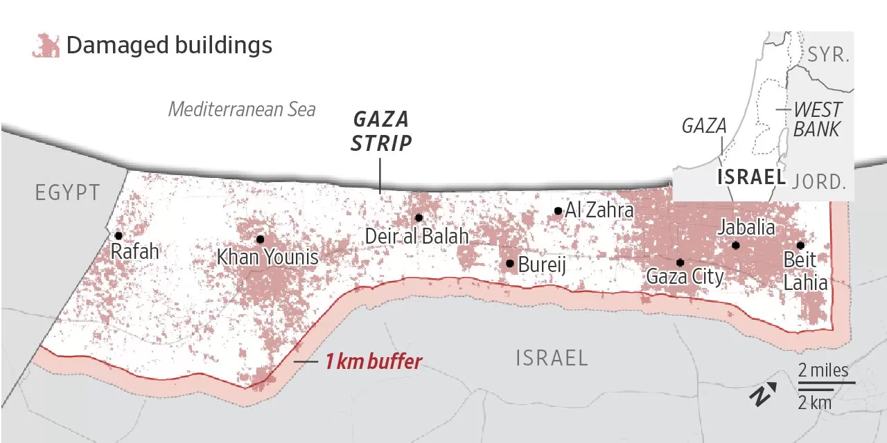 IDF Buat Sabuk Keamanan, Hamas Kecam Israel yang Bangun Zona Penyangga di Gaza, Bagaimana Sikap AS dan Sekutu Barat?