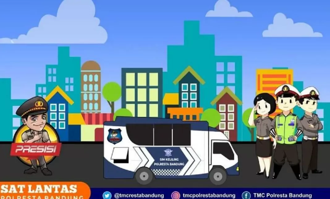Lokasi SIM Keliling Kabupaten Bandung, Sabtu 27 Januari 2024