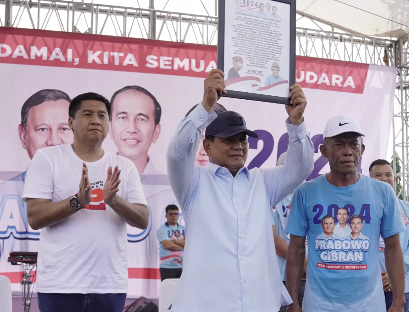 Prabowo Ucapkan Selamat Masuk 16 Besar Piala Asia 2023, Capres 02 Doakan Timnas Indonesia Buat Kejutan Lawan Australia