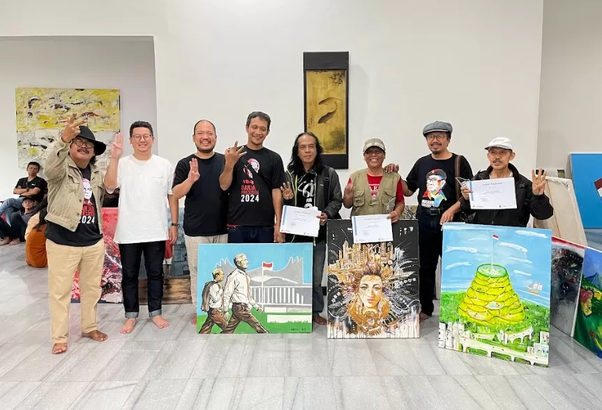 ProgramMuda Rayakan Kreativitas Indonesia Lewat 'Indonesia di Mata Perupa', Hadirkan Seniman Disabilitas