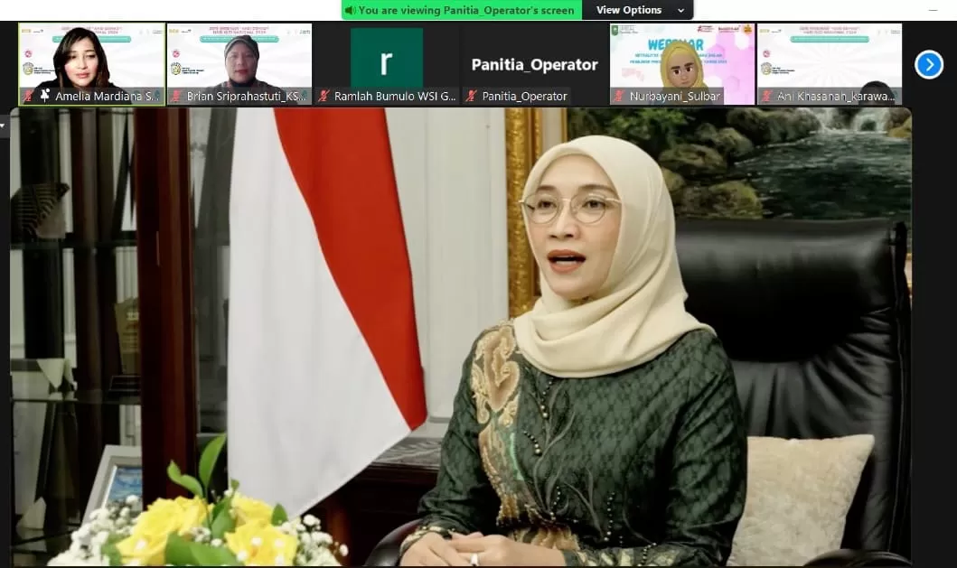 Peringati Hari Gizi Nasional 2024, Wanita Syarikat Islam Gelar Webinar “AKSI GEMAS” Cegah Stunting